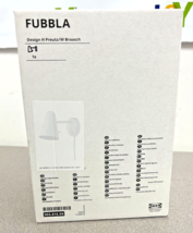 IKEA Fubbla LED Wall Mount Lamp White 303.816.06 - £26.51 GBP