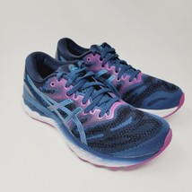 Asics GEL-NIMBUS 23 Women&#39;s Size 7.5 M Athletic Running Shoes Blue 1012A885 - £35.48 GBP