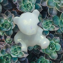 Green Resin Crystal Bear Figurine  - $7.99