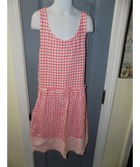 Crewcuts Pink Polka Dot Sleeveless Dress Size 14 Girl&#39;s EUC - £15.48 GBP