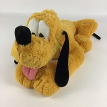 Walt Disney World Theme Park Mickey Mouse Pluto Large 17&quot; Plush Stuffed ... - £17.30 GBP
