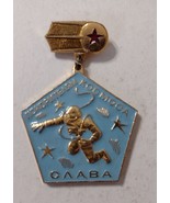 Soviet Space Pin - Glory to Space Conquerors  - Space Badge New - €17,18 EUR