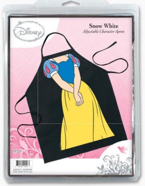 Walt Disney Snow White Movie Be The Character Adult Polyester Apron, NEW SEALED - $11.64