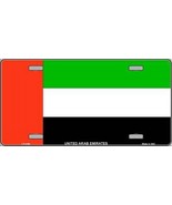 United Arab Emirates Flag Metal Novelty License Plate LP-4169 - £15.14 GBP