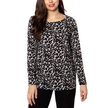 NoTag Mario Serrani Womens Long Sleeve Crew Neck Top - £15.12 GBP