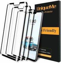 Screen Protector for LG G8 [3 Pack] 3D Full Coverage Tempered Glass Screen - £25.01 GBP