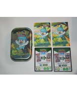 (1) Pokemon (Empty)Tin (1) Art Card (Quaxly) (1) Sticker Sheet (2) Code ... - $10.00
