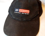 Guess Sport Cap Hat Black Vintage Snap Back one size  - £14.16 GBP