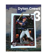 2025 Topps Series 1 Dylan Crews Oversized Card Superbox Exclusive RC Nat... - $17.81