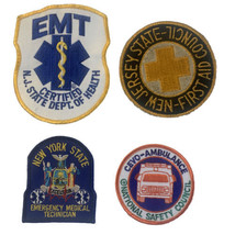 EMT Patch Lot New York New Jersey Medical Response Ambulance - £6.20 GBP