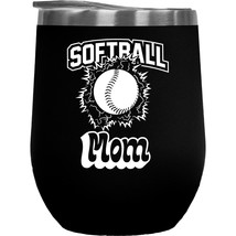 Make Your Mark Design Softball Mom. Cute Sports Coffee &amp; Tea Gift Mug For Player - £22.14 GBP