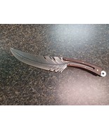 Eagle Feather Shaped Fixed Blade 14&quot; Knife - $135.66 CAD
