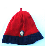 Hansen Zwicker Knitting Mills Winter Toque Beanie Ski Hat Vintage OSFA Large - £14.88 GBP