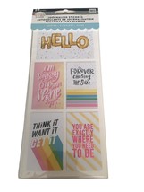 The Happy Planner Journaling Stickers Hello Chasing the Sun Kind People Go Girl - £10.22 GBP