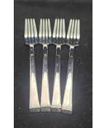 4 x Food Network Chive Stainless Salad Forks 7 ¼” - $83.99 CAD