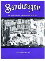 BANDWAGON Journal of the Circus Historical Society Jan 1977 Sparks Circus  - £15.47 GBP