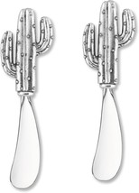 Cactus Cheese Spreader Set, Zinc Alloy Spreader Decorative Handles, Set ... - $21.50