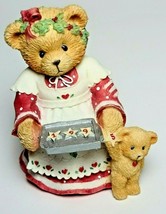 Cherished Teddies AMANDA &quot;Here&#39;s Some Cheer to Last the Year&quot; 1995 Figurine - $165.15 MXN