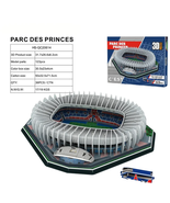 PARC DEC PRINCES DIY Football Stadium 3D Puzzle Model  - £28.98 GBP