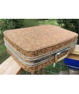 Vtg Samsonite Fashionaire Suitcase Mod Floral Brocade Hard Shell Train C... - $88.01 CAD
