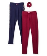 MSRP $24 Freestyle Revolution Burgundy Yummy Leggings Set Size 4 NWOT - $30.84 CAD