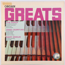 Organ Greats - Don Baker, Jesse Crawford, Marv Merlin - Stereo LP Rondo R-2022 - $7.99