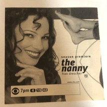 Nanny Tv Guide Vintage Print Ad Fran Drescher  Tpa8 - £4.72 GBP