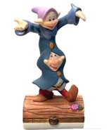 Disney Snow White &quot;Silly Song&quot; Dopey &amp; Bashful Bradford Exchange Trinket... - $54.44
