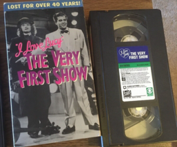 I Love Lucy - The Very First Show - Vhs 1994 - Lost For Over 40 Years - Cbs 5984 - £5.37 GBP