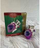 Carlton Heirloom Purr-Fect Kitten Holiday Dated 2005 Christmas Ornament ... - €6,93 EUR