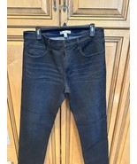 Men’s And Now This Blue Jeans Sz 32w 31L Dark Blue Stretch Straight - $24.32 CAD