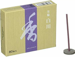Shoyeido Incense SENKOU Sandalwood White River 80 sticks sirakawa JAPAN Import - $37.36