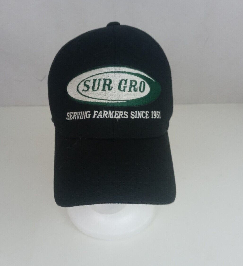 Primary image for Vintage Sur Gro Serving Farmers Since 1951 Embroidered FlexFit Baseball Cap S/M