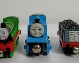 3 Thomas Tank and Friends Trains Lot Metal Wood Henry Talking Troublesom... - $11.99