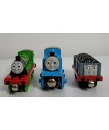 3 Thomas Tank and Friends Trains Lot Metal Wood Henry Talking Troublesom... - £9.55 GBP