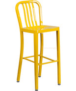 Mid-Century Yellow 'Navy' Style Bar Stool Cafe Patio Chair In-Outdoor Co... - €150,24 EUR Mid-Century Yellow 'Navy' Style Bar Stool Cafe Patio Chair In-Outdoor Co... - €150,24 EUR