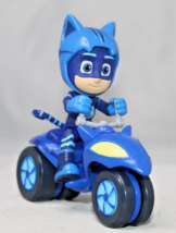 PJ Masks Catboy &amp; Super Moon Adventure Blue Space Rover Bike Frog Box Just Play - £6.82 GBP