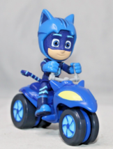 PJ Masks Catboy &amp; Super Moon Adventure Blue Space Rover Bike Frog Box Ju... - £6.90 GBP