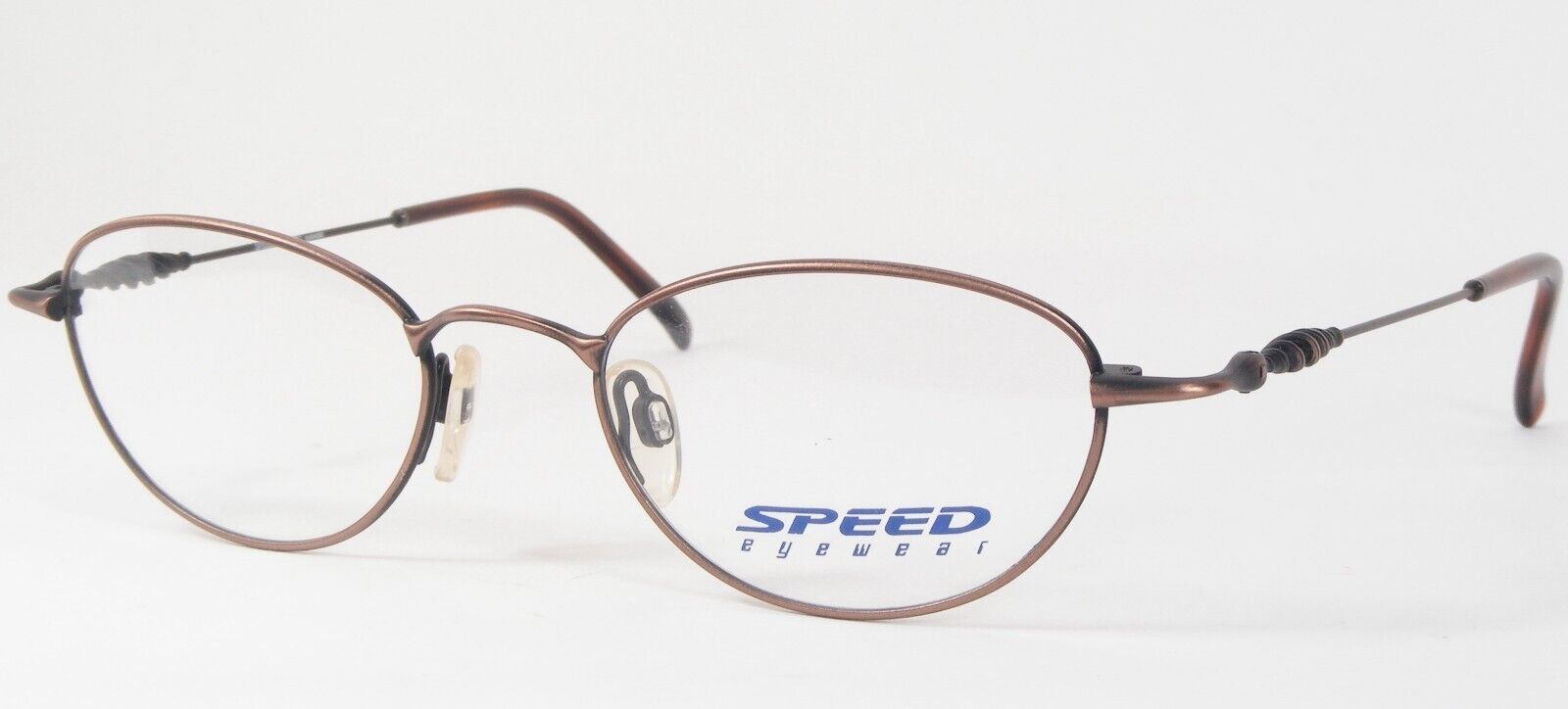 SPEED Brille SP007 39 Antik Brown Einzigartig Selten Brille 49-19-135mm - $60.79