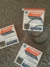 OEM NOS LOT of 3 Set Boxes Yamaha Piston rings .0016 1 cy standard  812-... - $18.99