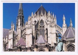 Postcard Cathedrale Notre Dame d&#39;Amiens Somme France - £2.28 GBP