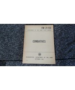 VTG US Army Book Combatives Hand to Hand Combat FM 21-150 Field Manual 1963 - $34.17 CAD