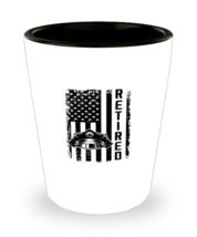 Shot Glass Party Funny  American Flag Police Officer  - £15.38 GBP