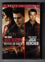 JACK REACHER 1 and 2: Never Go Back - Tom Cruise 2 Movie Collection, NEW... - $14.84