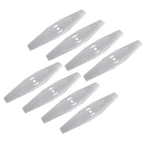 Metal Grass String Trimmer Head Replacement Lawn Mower Saw Blades 8pcs A... - £15.55 GBP