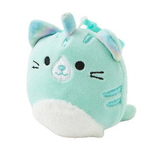 Squishmallows 3.5&quot; Iman Caticorn Aqua Plush With Clip Nwt And Fast Shipping - £9.58 GBP