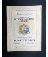 VTG Program Motorcycle Races Albany NY Mounted Guard 1941 Altamont Fair ... - €107,34 EUR