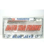 Toronto Blue Jays Auto Car Truck Tag Chrome Metal License Plate Frame ML... - £12.79 GBP