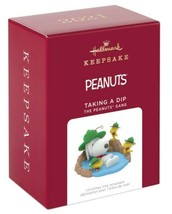 Hallmark  Taking A Dip  The Peanuts Gang  Snoopy  Keepsake Ornament 2021 - £19.09 GBP