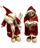 Candy Apple Cottage Collection 17 In Santa And Ms Clause Collectibles - £23.59 GBP
